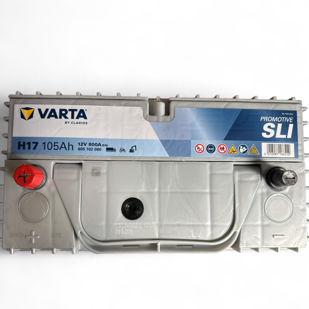Baterie auto Varta Black 12V 105Ah 800A 605102080 H17 Heavy Duty