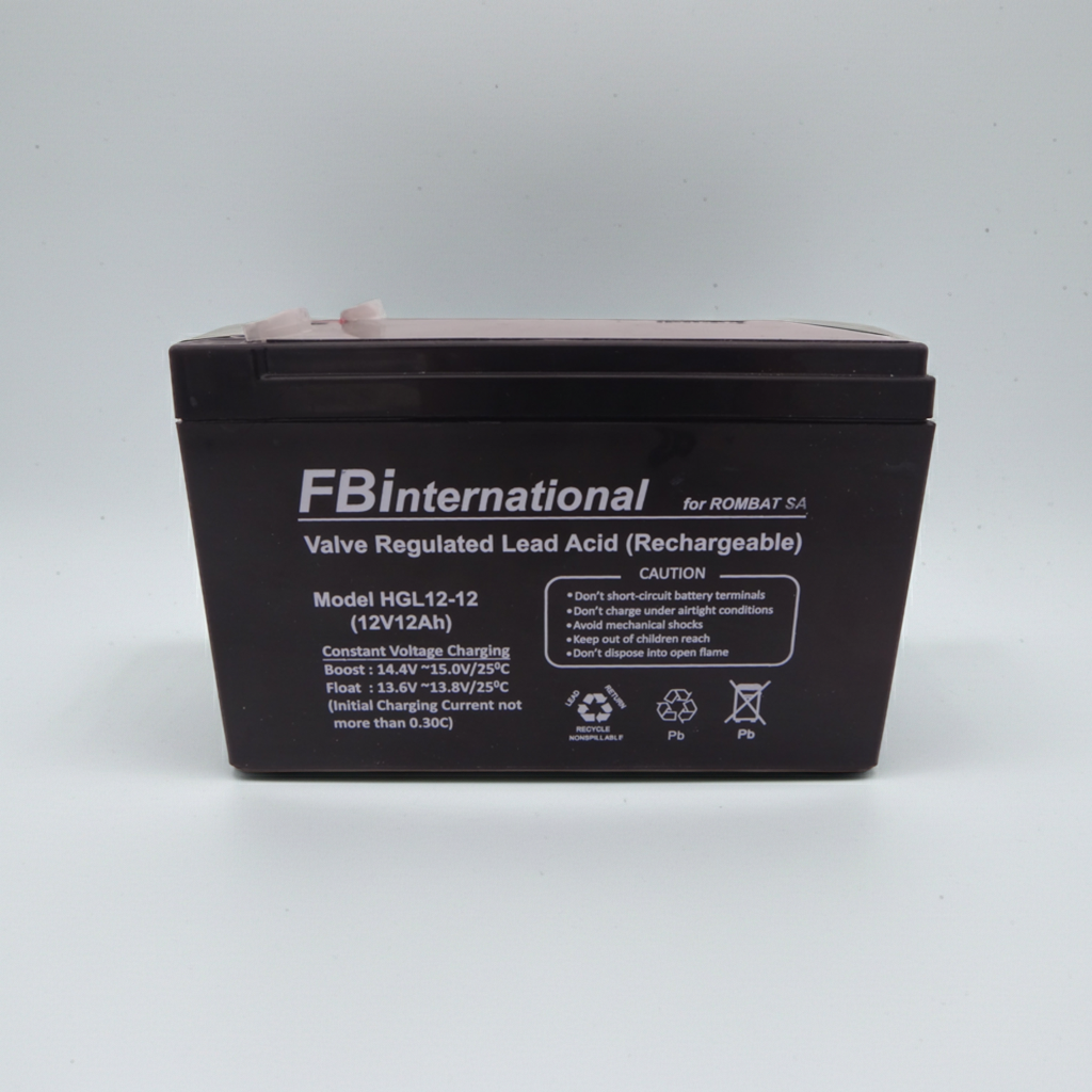 Acumulator 12V 12Ah pentru UPS, VRLA, AGM FBinternational for ROMBAT