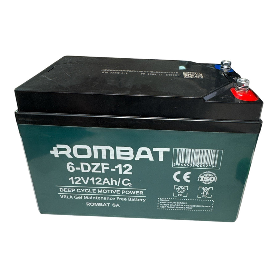 Acumulator 6DZF12 Rombat 12V 12Ah pentru bicicleta electrica, scuter electric