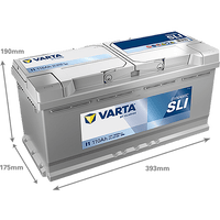 Baterie auto Varta Silver Dynamic 12V 110Ah 920A I1 cod 610402 092