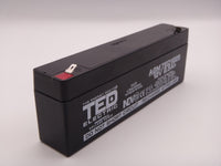 Acumulator 12V 2.5Ah VRLA, AGM 178mm x 35mm x 60mm TED