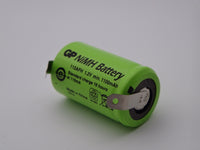 Acumulator GP 110AFH, 2/3A, 2/3R23, 1.2V 1100mAh Ni-Mh cu lamele pentru lipire