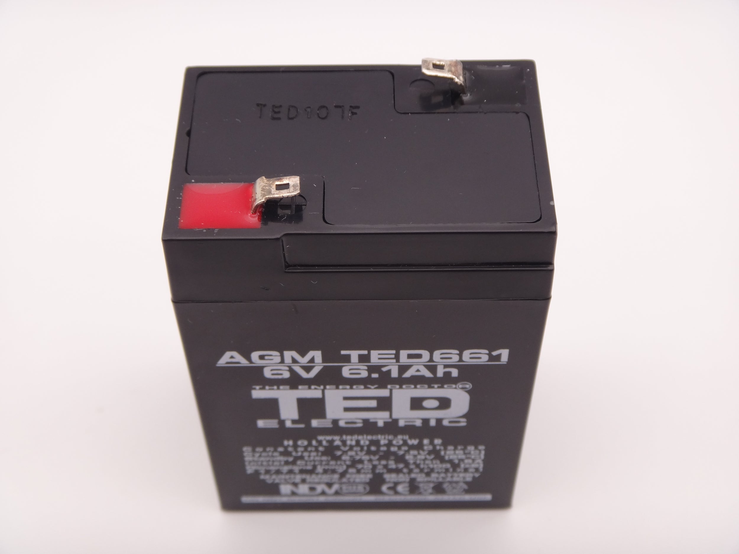 Acumulator 6V 6.1Ah 70x47x100mm AGM VRLA TED