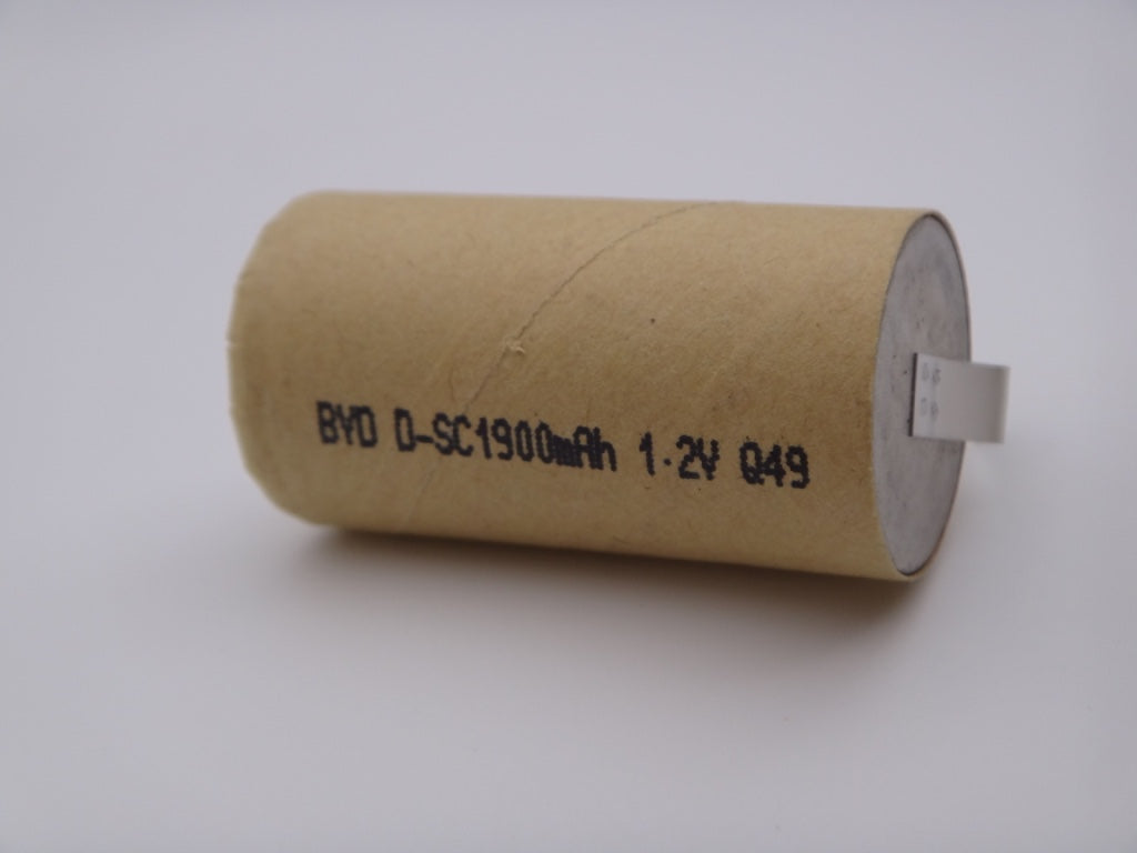 Acumulator industrial BYD subC Ni-Cd, 1.2V, 1900mAh pentru bormasina, surubelnita electrica, aspirator