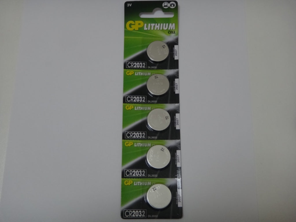 Baterie litiu CR2032 / DL2032 GP 3V blister 5