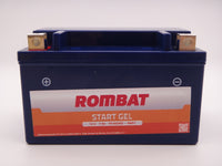 Baterie moto, scuter, atv 12V 7Ah curent pornire 70A AGM, Gel, RBG7 Rombat