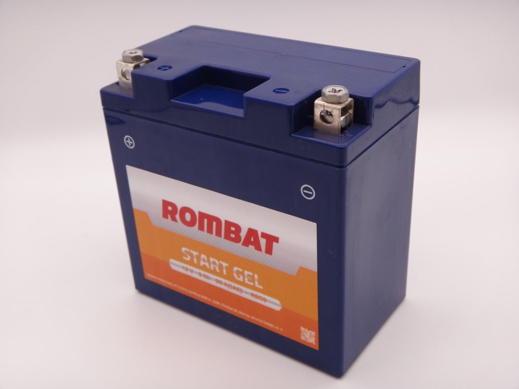 Baterie moto, scuter, atv 12V 9Ah curent pornire 140A Gel, RMG9-BS-C Rombat