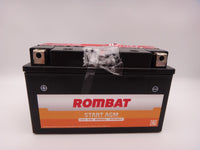 Baterie moto, scuter, atv 12V 6Ah curent pornire 80A SAE AGM, RT7B-BS-C Rombat