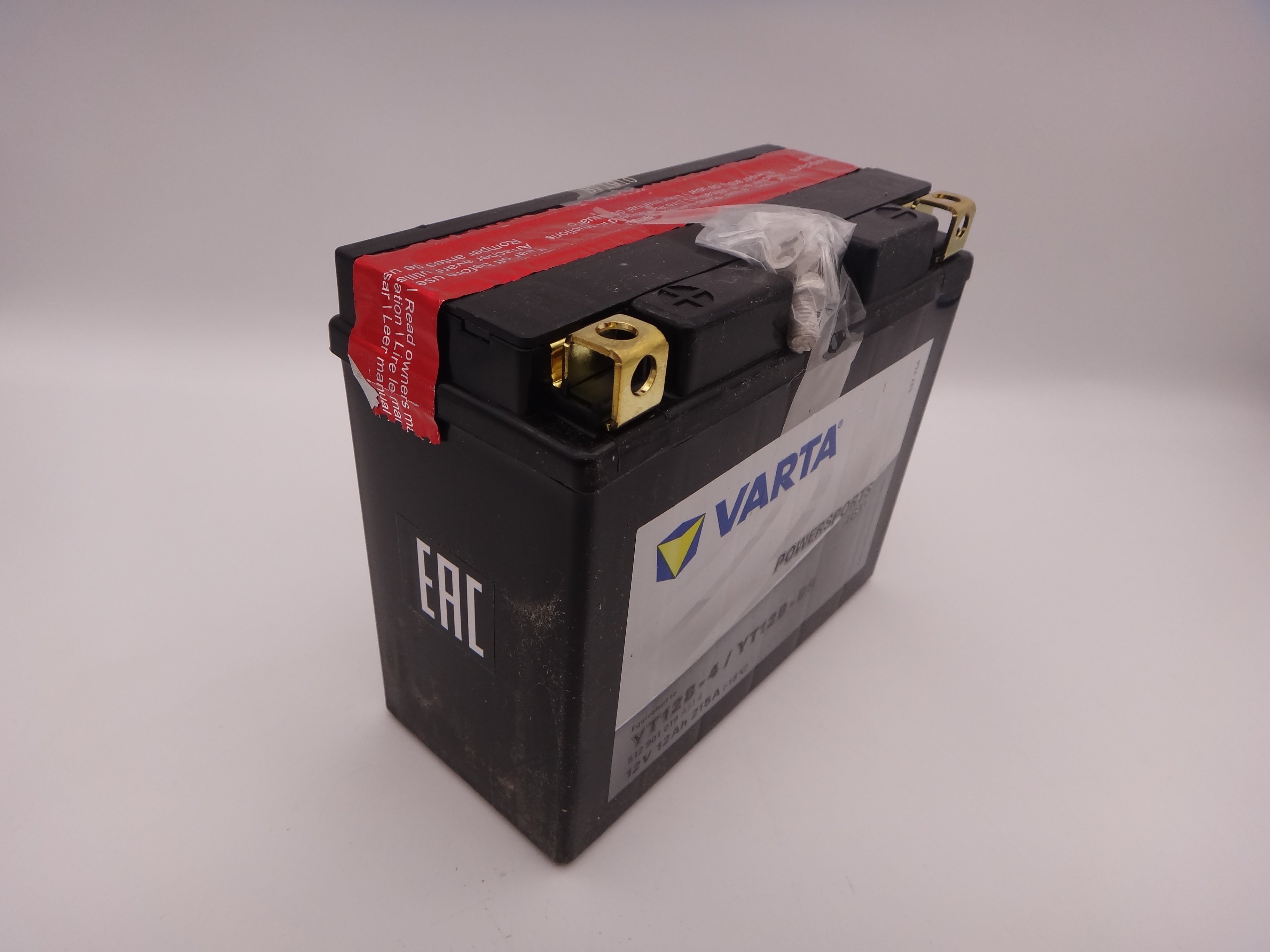 Varta YT12B-BS baterie moto, YT12B-4 scuter, atv 12V 12Ah AGM 215A cod 512901019A514 Mercedes