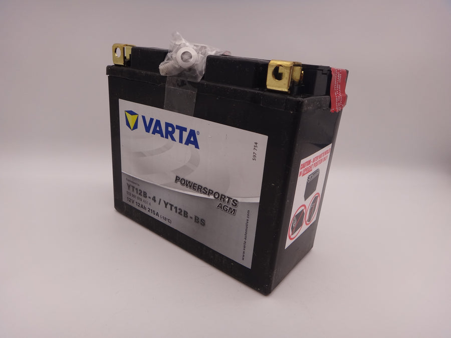 Varta YT12B-BS baterie moto, YT12B-4 scuter, atv 12V 12Ah AGM 215A cod 512901019A514 Mercedes