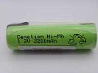 Camelion acumulator industrial R6, AA, 1.2V, 2200mAh Ni-Mh lamele pentru lipire