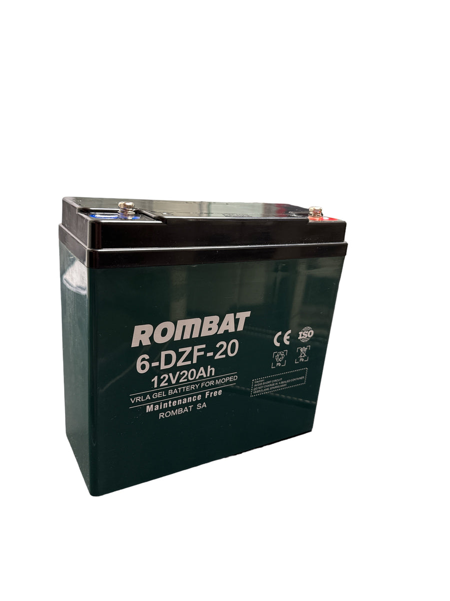 Acumulator Gel 12V 20Ah 6-DZF-20 Chilwee for ROMBAT SA pentru bicicleta electrica, scuter electric 6DZF20