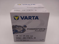 Varta 12N7-3B, YB7L-B baterie moto 12V 7Ah 74A cod 507012004 Powersports Freshpack