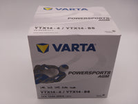 Varta YTX14-BS baterie moto, YTX14-4 scuter, atv 12V 12Ah AGM 200A cod 512014010 Mercedes