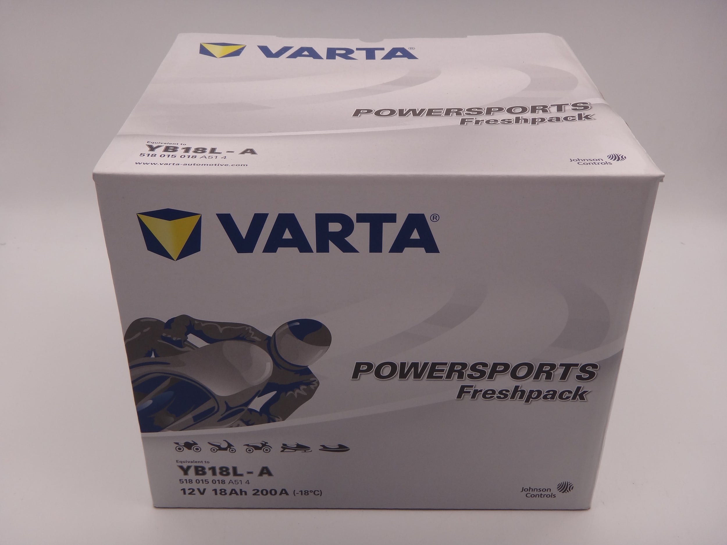 Varta YB18L-A baterie moto, scuter, atv 12V 18Ah 200A cod 518015018 Powersports Freshpack