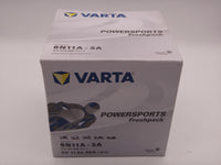 Varta 6N11A-3A baterie moto, scuter, atv 6V 11Ah 80A cod 012014008