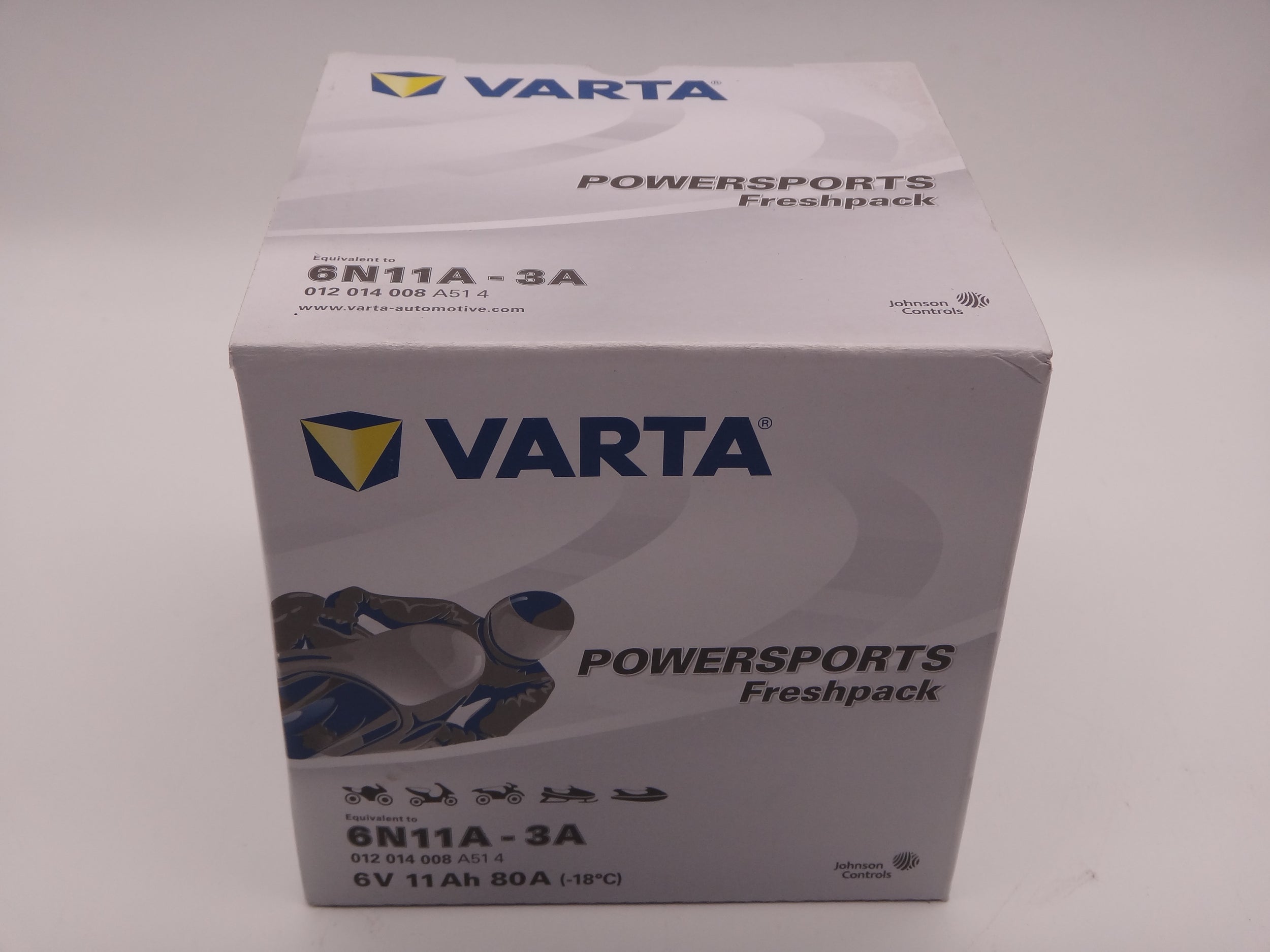 Varta 6N11A-3A baterie moto, scuter, atv 6V 11Ah 80A cod 012014008