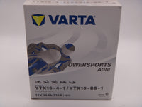 Varta YTX16-BS-1 baterie moto, YTX16-4-1scuter, atv 12V 14Ah AGM 210A cod 514901022