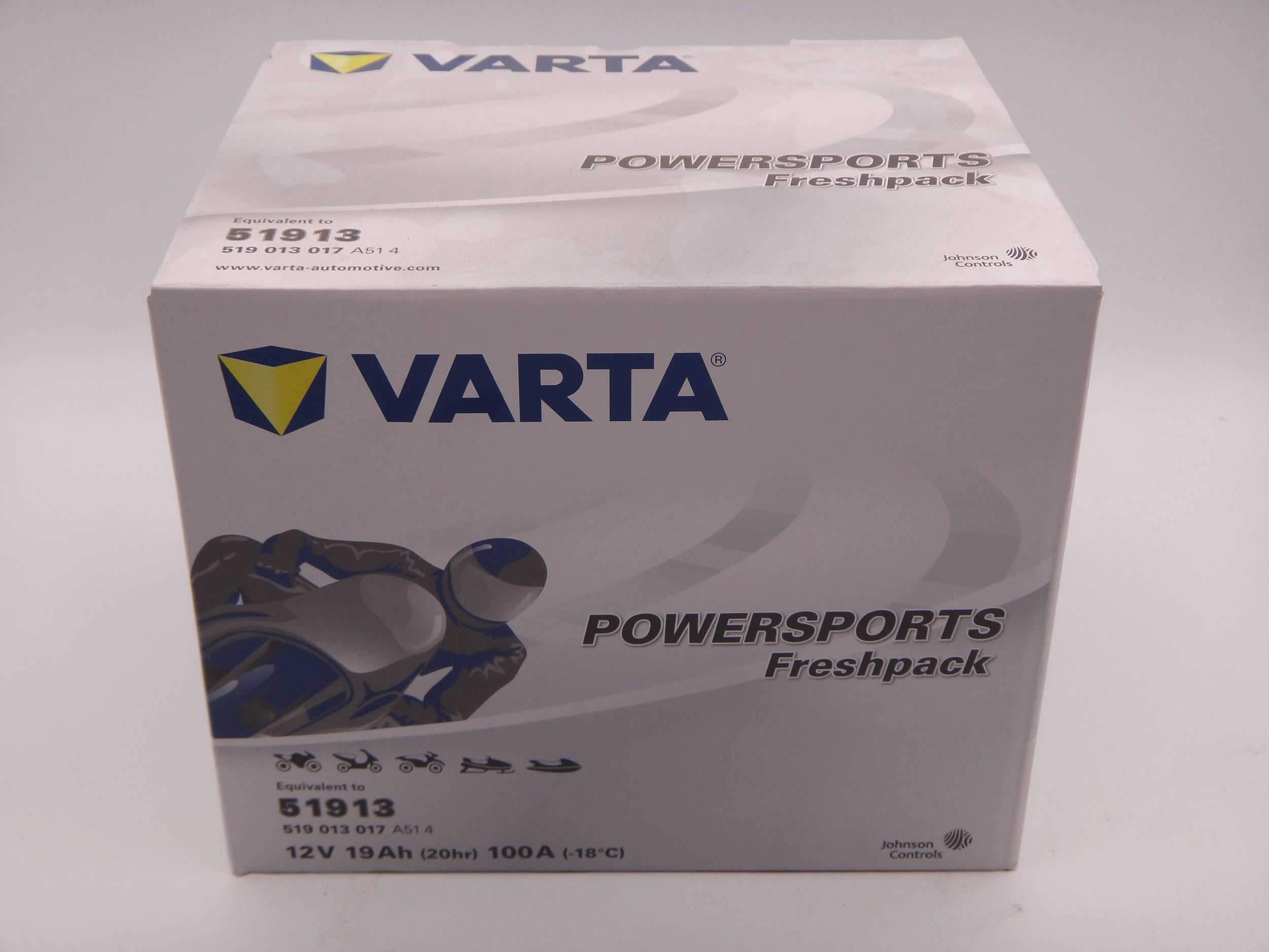 Varta 51913 baterie moto, BMW, scuter, atv 12V 19Ah 170A cod 519013017 Powersports Freshpack