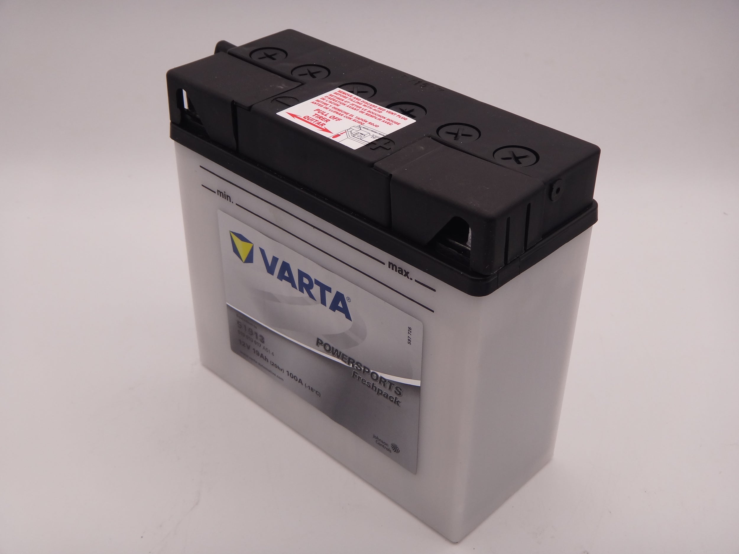 Varta 51913 baterie moto, BMW, scuter, atv 12V 19Ah 170A cod 519013017 Powersports Freshpack
