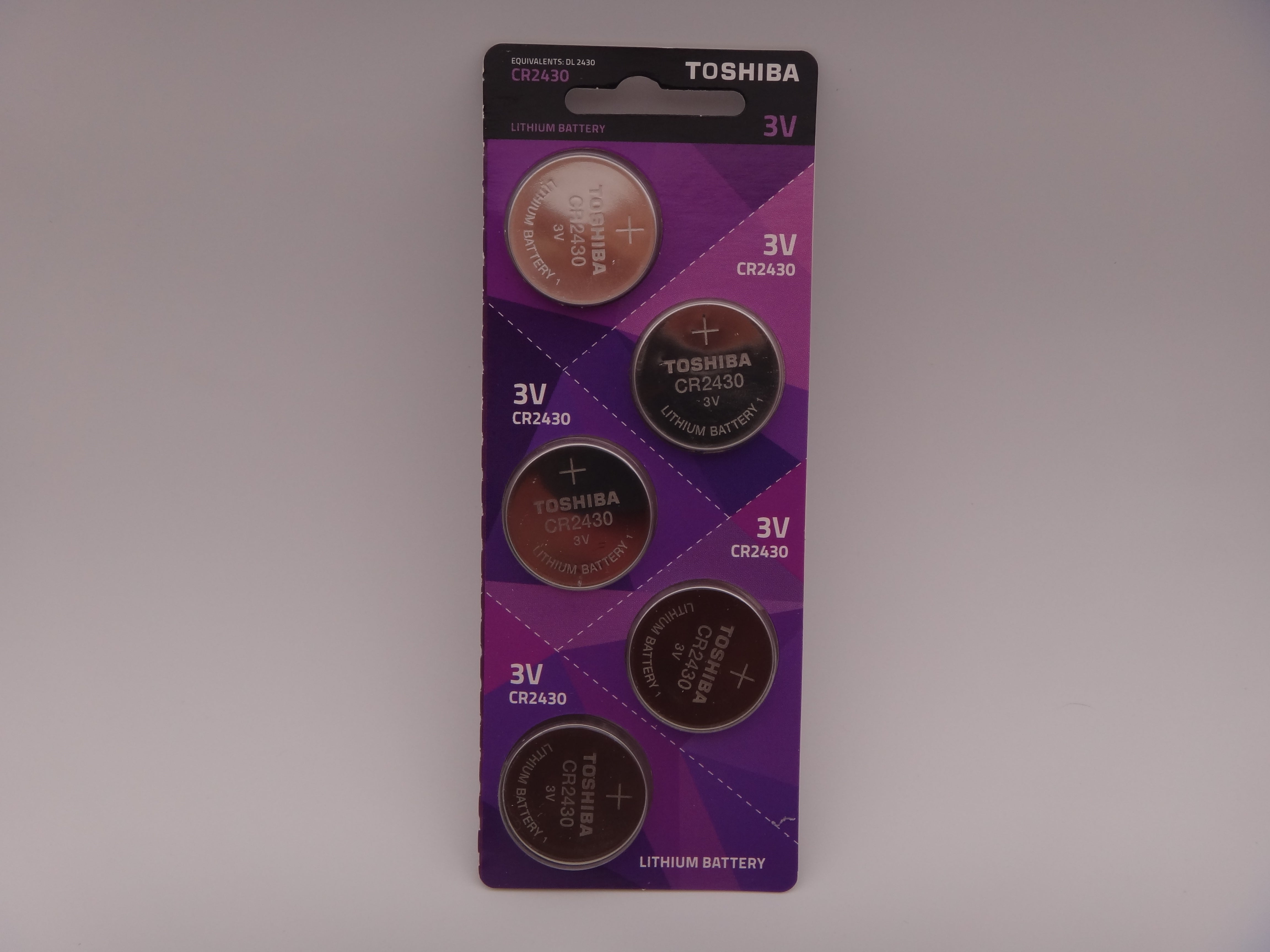 Baterie litiu TOSHIBA 3V CR 2450 / DL 2450