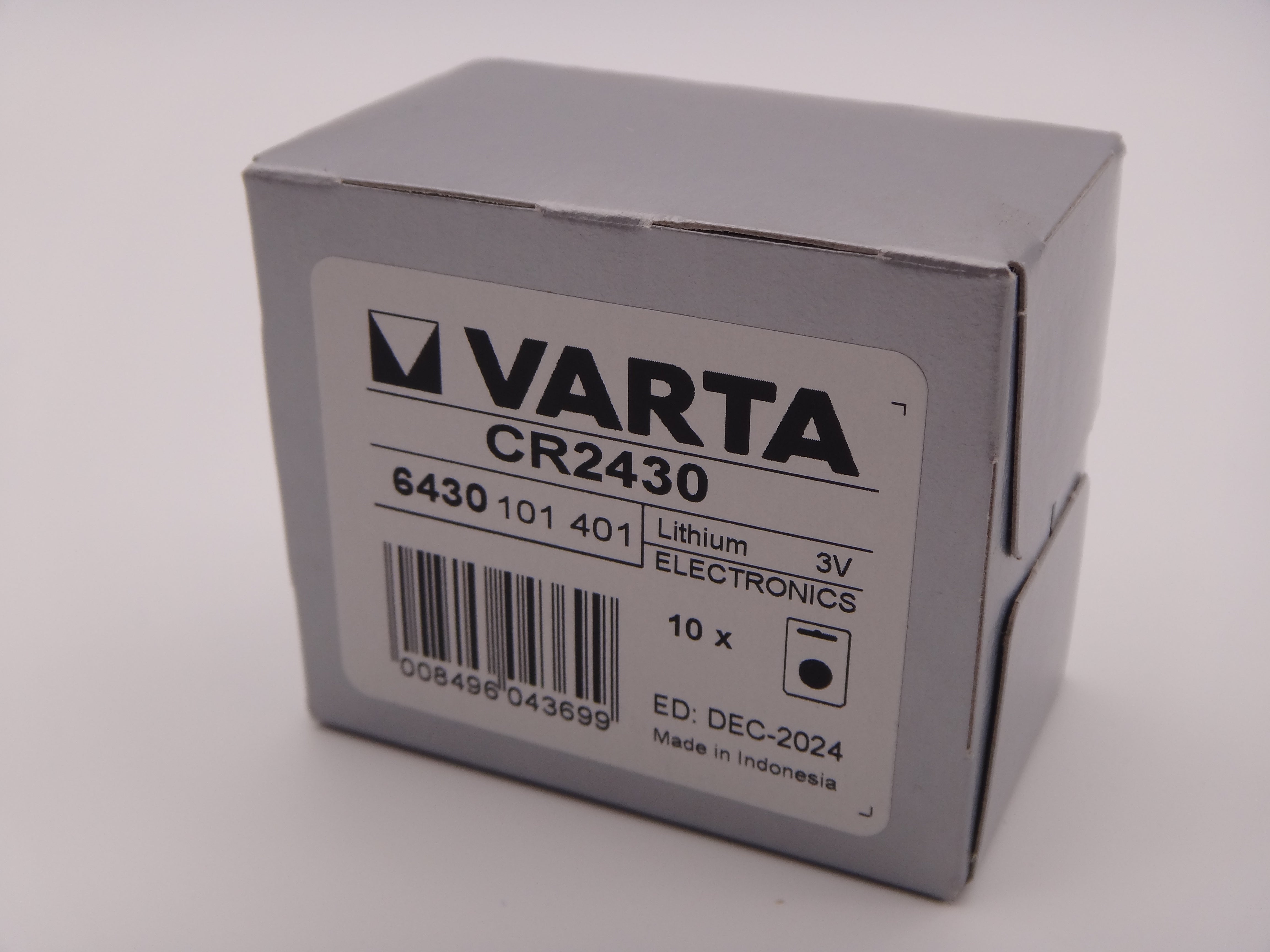 Varta CR2430 baterie litiu 3V BLISTER 1