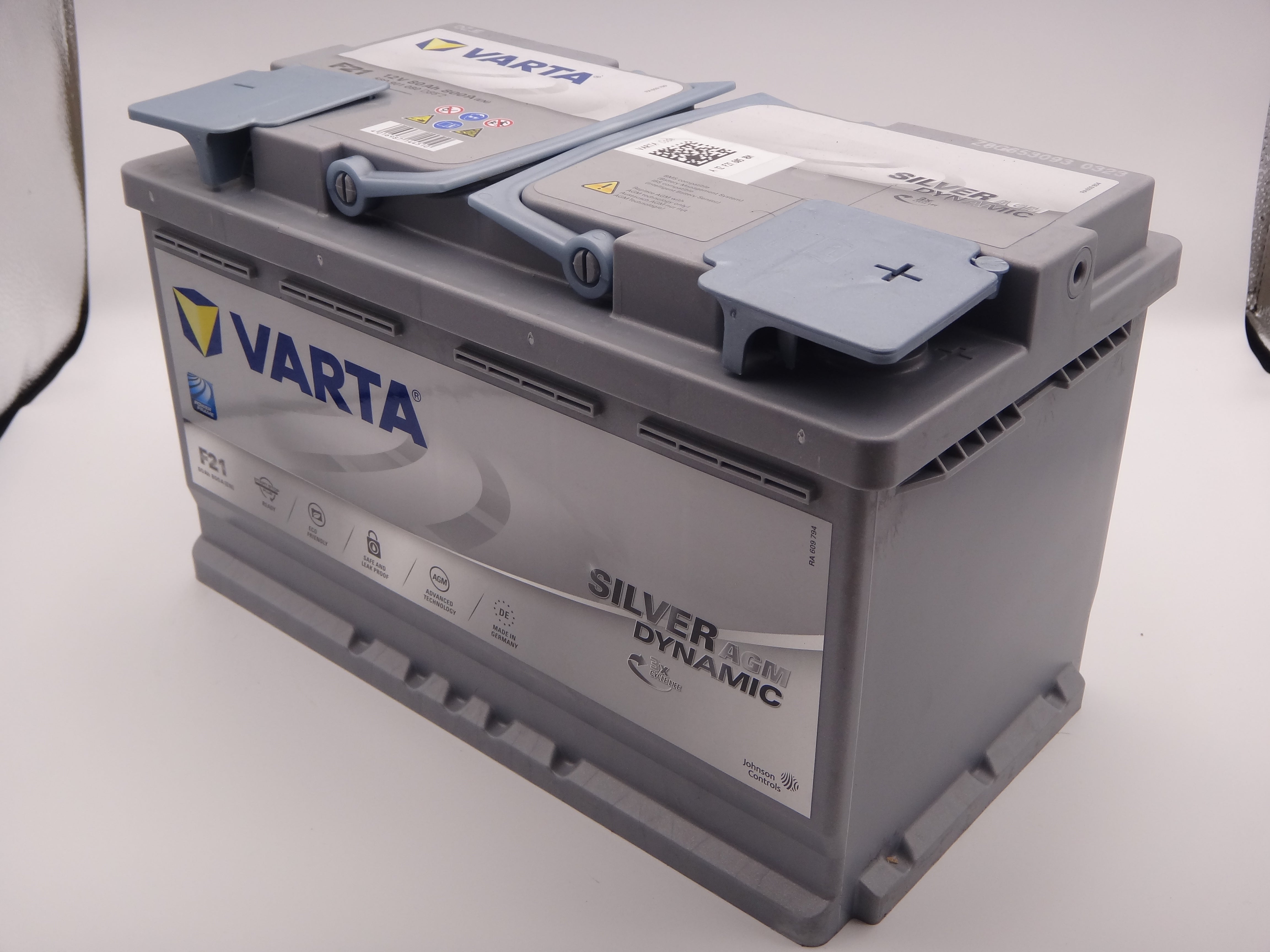 Baterie auto Varta Silver AGM Dynamic 12V 80Ah 800A F21 cod 580901 080 Start Stop