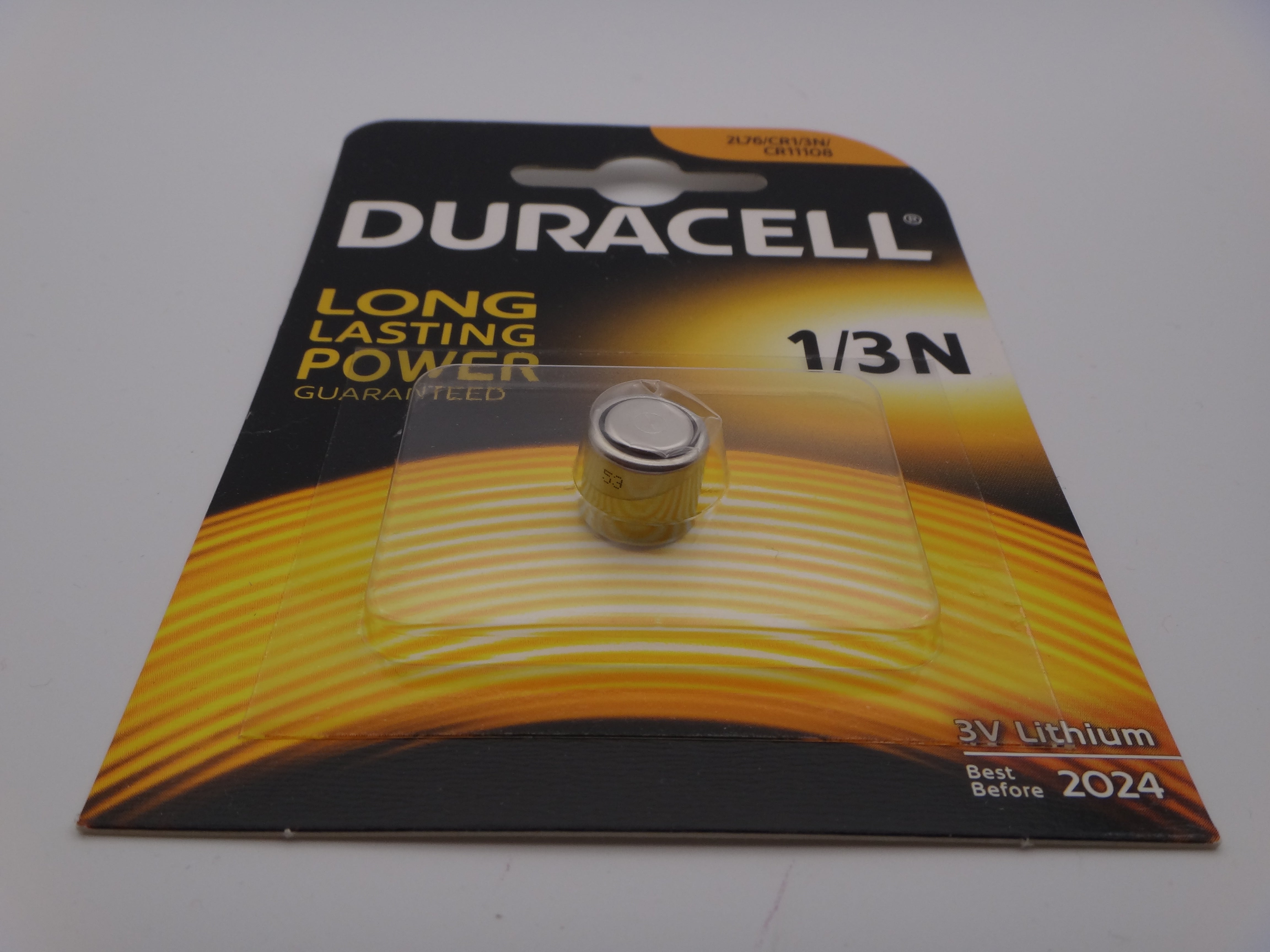 Duracell CR1/3N / 2L76 / CR11108 baterie litiu 3V blister 1 webasto