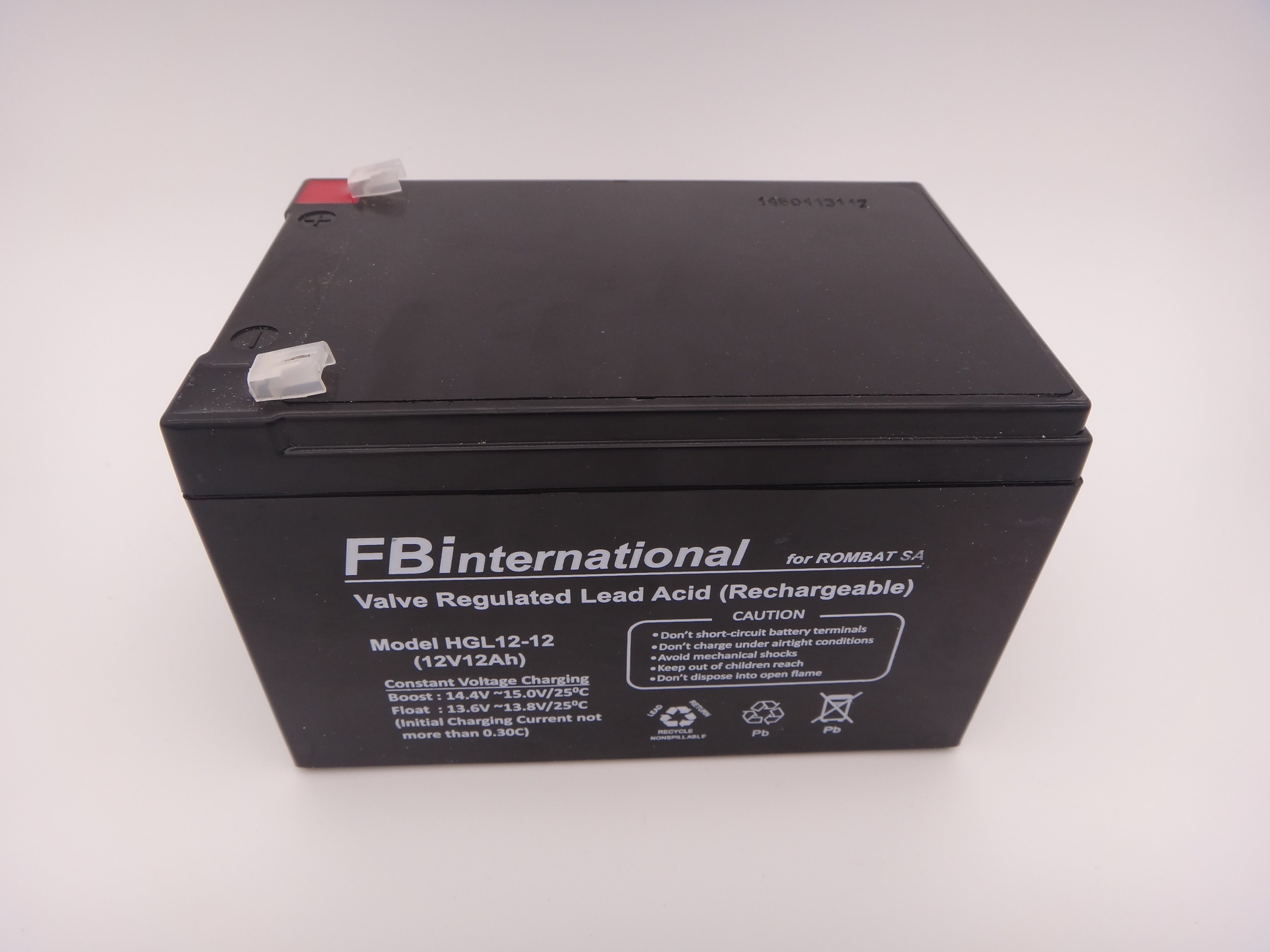 Acumulator 12V 12Ah pentru UPS, VRLA, AGM FBinternational for ROMBAT