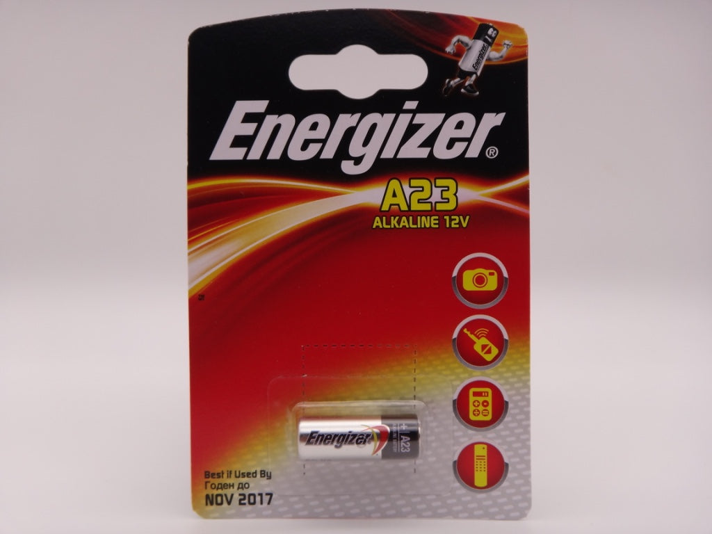 Energizer A23 baterie alcalina 12V cod E23A pentru telecomanda auto, poarta