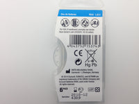Duracell 675, PR44, 1.45V baterii auditive blister 6 pentru aparate auditive