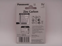 Panasonic 9V 6F22 baterie zinc carbon blister 1