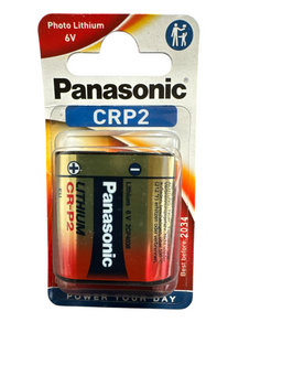Panasonic 6V CRP2, CR-P2 baterie litiu fotocelula 2CP4036