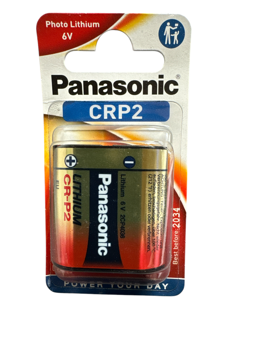 Panasonic 6V CRP2, CR-P2 baterie litiu fotocelula 2CP4036
