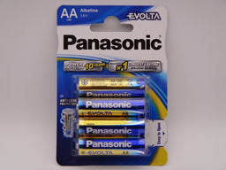 Panasonic Evolta baterii alcaline LR6 AA 1.5V AM3 MN1500 blister 4
