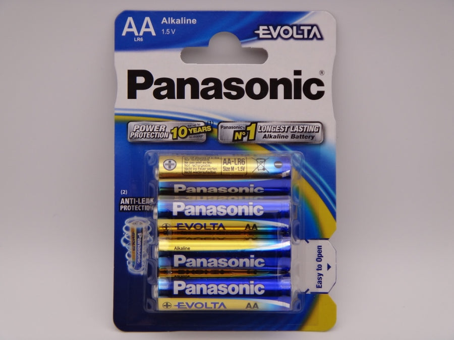 Panasonic Evolta baterii alcaline LR6 AA 1.5V AM3 MN1500 blister 4