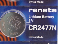 Baterie lithium Renata CR2477N 3V