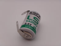 Baterie litiu Saft LS14250CNR 3.6V 1/2AA 1200mAh cu lamele pentru lipire
