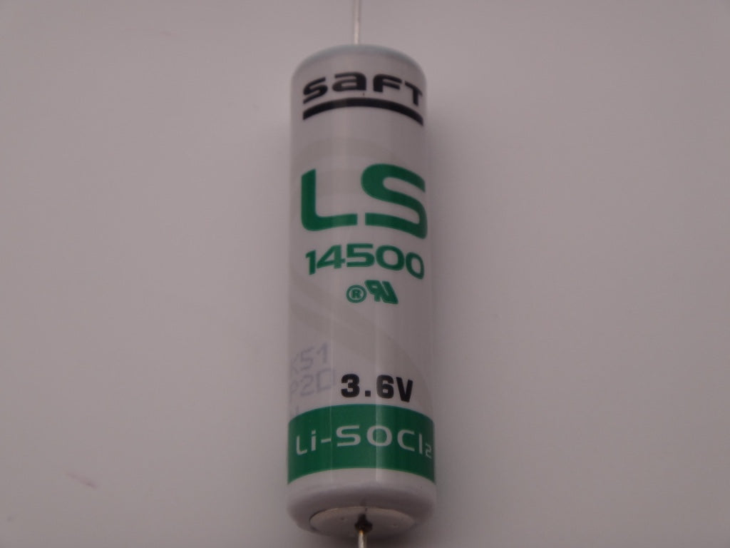 Baterie litiu SAFT LS14500 AA 3.6V 2600mAh Li-SOCI2 cu conexiuni