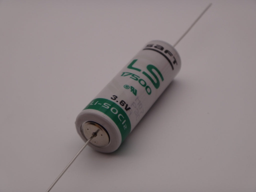 Baterie litiu SAFT LS17500 CNA 3.6V 3600mAh cu fire conexiuni R23