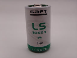 Saft LS33600 baterie litiu R20 D 3.6V 17000mAh