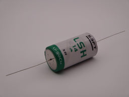 Saft LSH14 CNA baterie litiu 3.6V tip C 5800mah R14 cu fire conexiuni