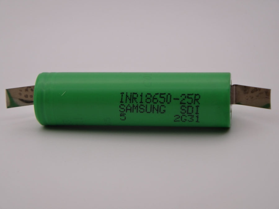 Acumulator Samsung Li-Ion 3.6V 2500mAh MR18650 curent descarcare 20A pentru bormasina electrica