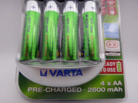 Incarcator Varta LCD 57070 cu 4 acumulatori Varta R6 AA 2600mah