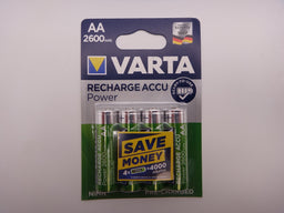 Varta acumulatori HR6 AA 2600mAh Ni-Mh 1.2V ready to use BLISTER 4