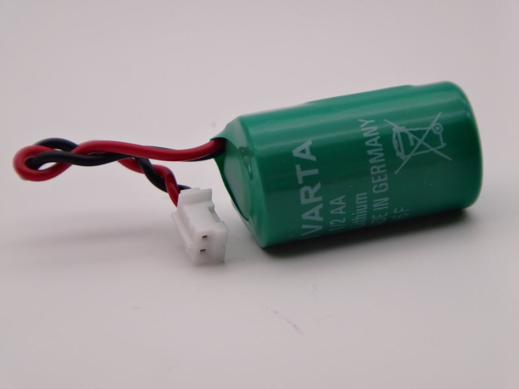 Varta CR1/2AA, 3V baterie litiu 1000mAH cu terminatie mufa pentru repartitoare de caldura