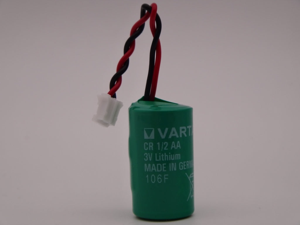 Varta CR1/2AA, 3V baterie litiu 1000mAH cu terminatie mufa pentru repartitoare de caldura