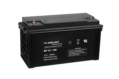 Sunlight 12V 120Ah acumulator AGM VRLA Accu Force 12-120