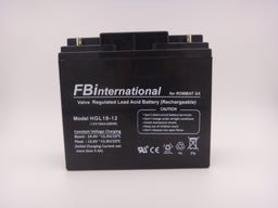 Acumulator 12V 18Ah pentru UPS, alarma, VRLA, AGM FBinternational for ROMBAT