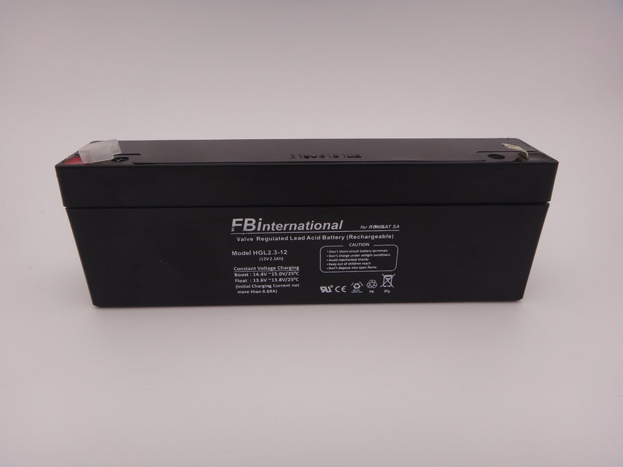 Acumulator 12V 2.3Ah VRLA, AGM, GEL, FBinternational for ROMBAT